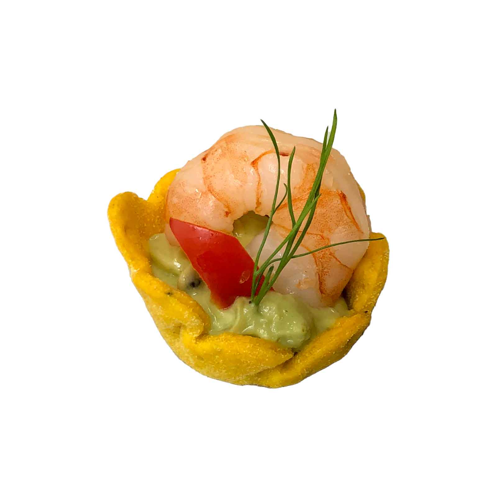 Tartelettes mit Scampi