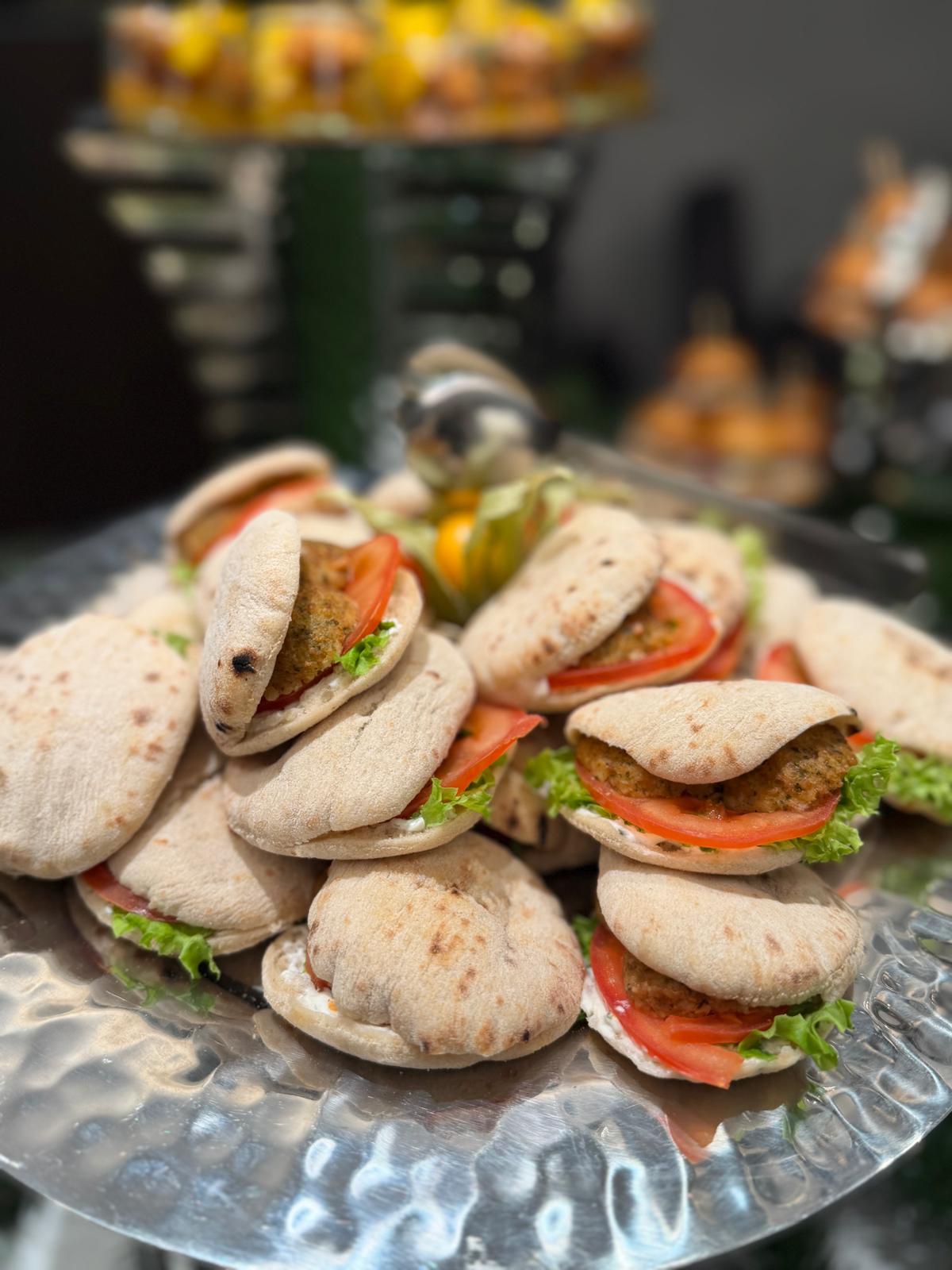Mini Pita mit Falaffel